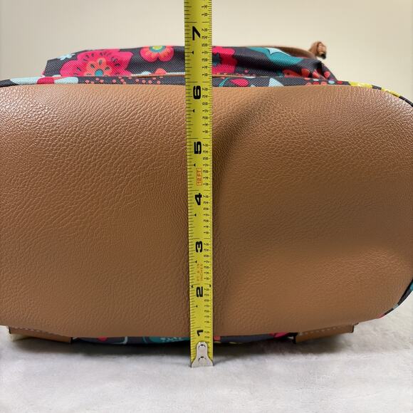 Lily Bloom Backpack Playful Garden Cats Eco-friendly Grey/Multi-Color Charity - Picture 14 of 15